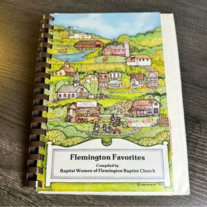 Vtg 1985 Flemington Baptist Church Recipes Cookbook Micanopy Florida